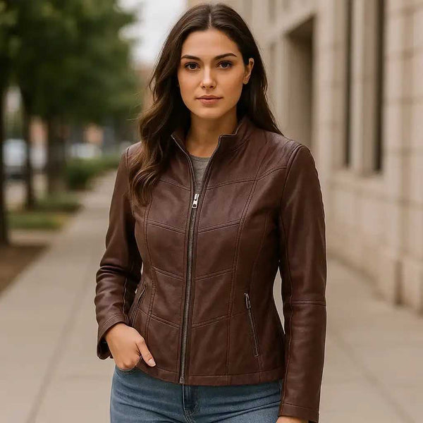 Leather Sable Rise : Street Luxe