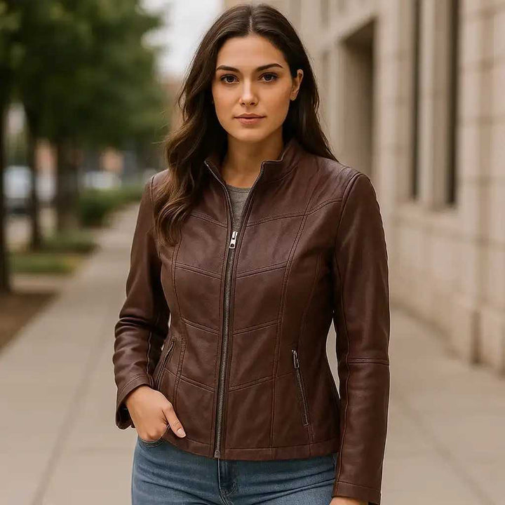 Leather Sable Rise : Street Luxe