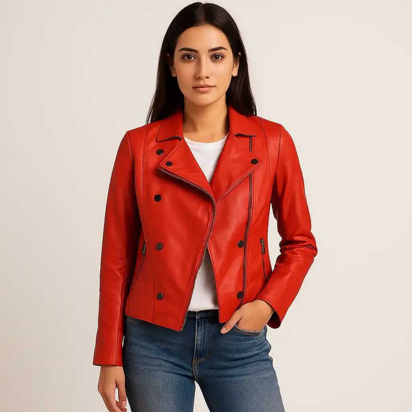 Biker Scarlet Core : Leather Lab