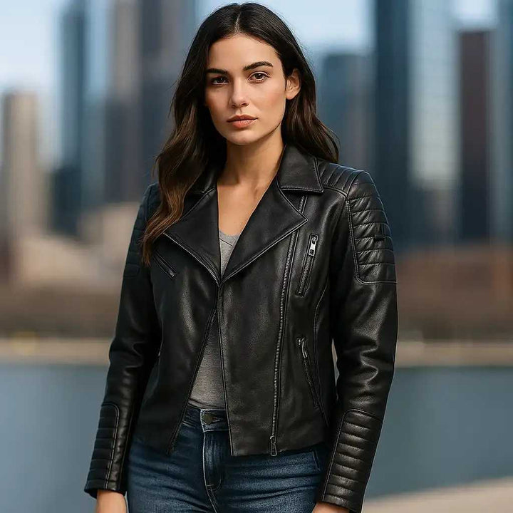 Biker Zephyr Flare : Leather Lab