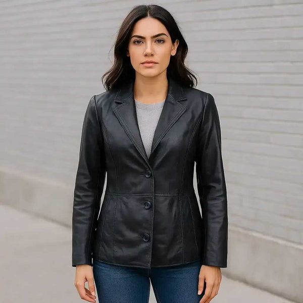 Leather Obsidian Ember : Savage Threads