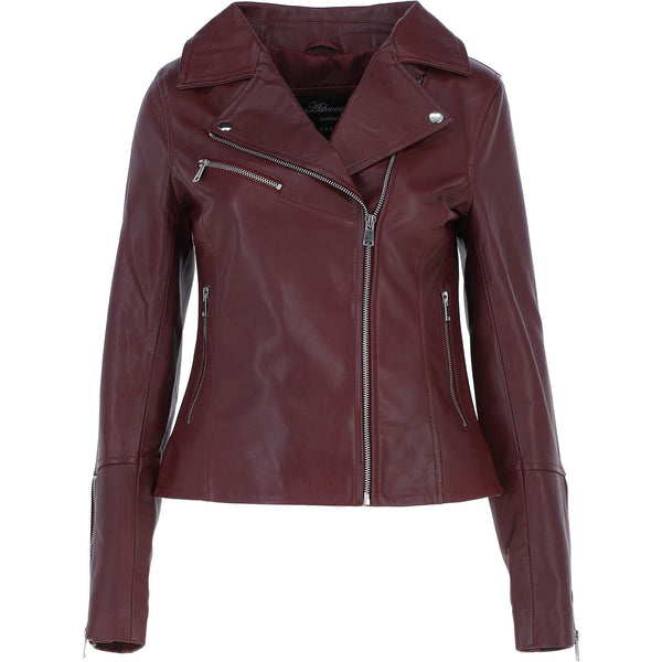 Burgundy Shadow Trend Edge Jacket