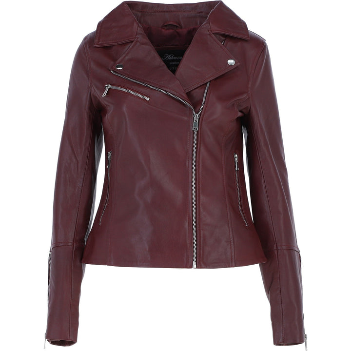 Burgundy Shadow Trend Edge Jacket