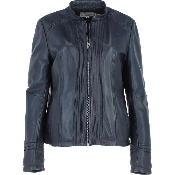 Navy Blue Blaze Whirl Jacket