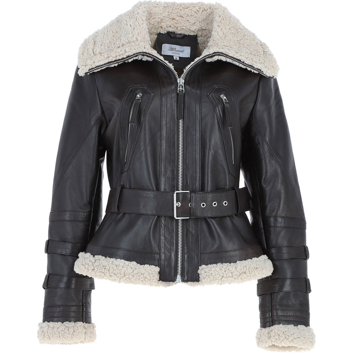Beige Fury Whirl Jacket