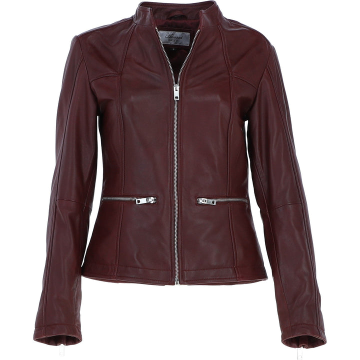 Burgundy Rebel Goddess Jacket