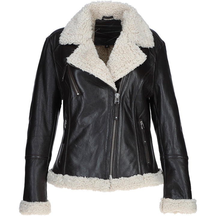 Brown Fury Whirl Jacket