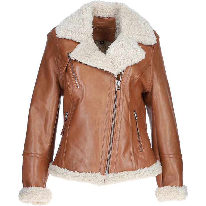 Cognac Vibe Whirl Jacket