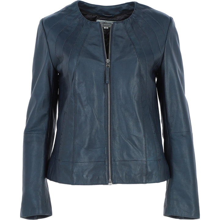 Navy Blue Rider Whirl Jacket