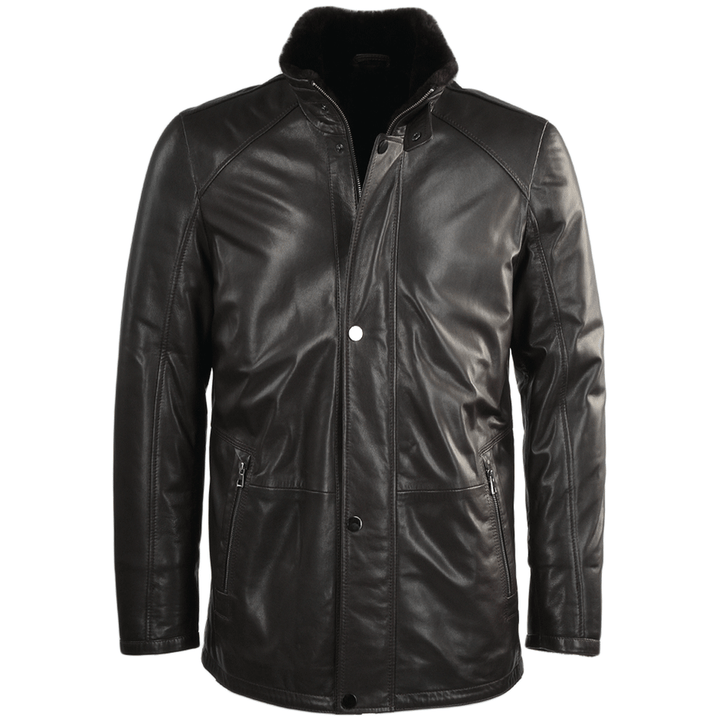 Coat Scarlet Arc : Leather Lab