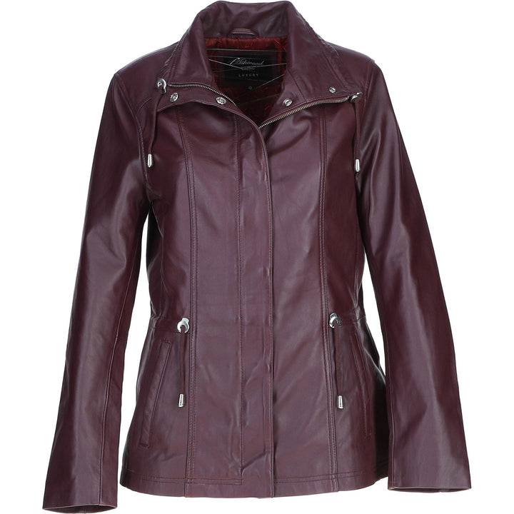 Groove Jacket Red Burgundy Muse Groove Jacket | Burgundy Leather Jacket for Bold Style ...
