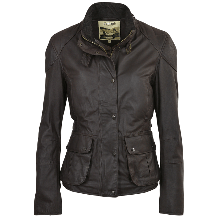 Brown Fury Goddess Jacket