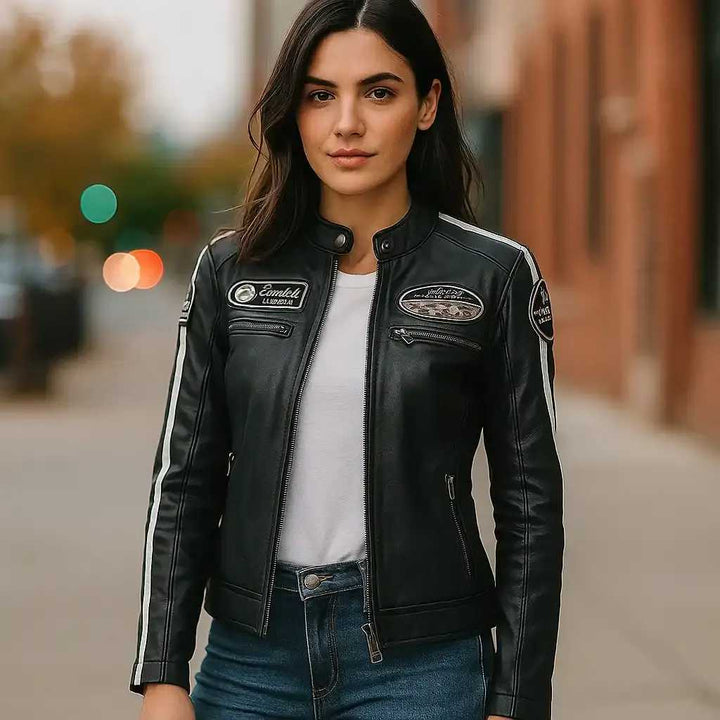 Biker Steel Burn : Leather Lab