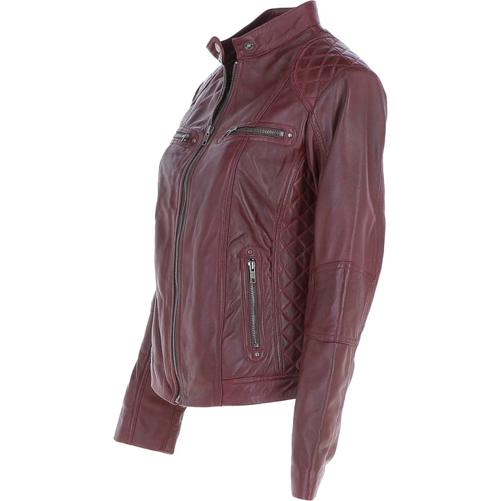 Burgundy Shadow Whisper Jacket