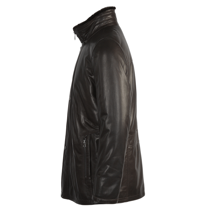 Coat Scarlet Arc : Leather Lab