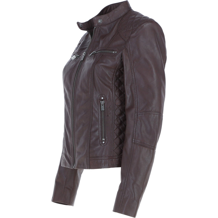 Burgundy Rebel Chic Jacket