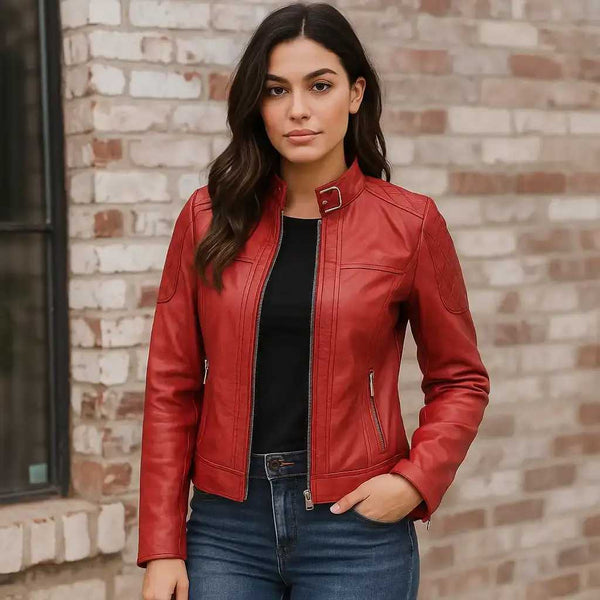 Leather Scarlet Rider : Neo Nomad