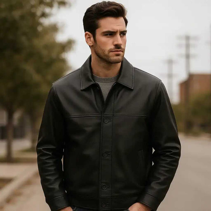 Leather Obsidian Spire : Street Luxe