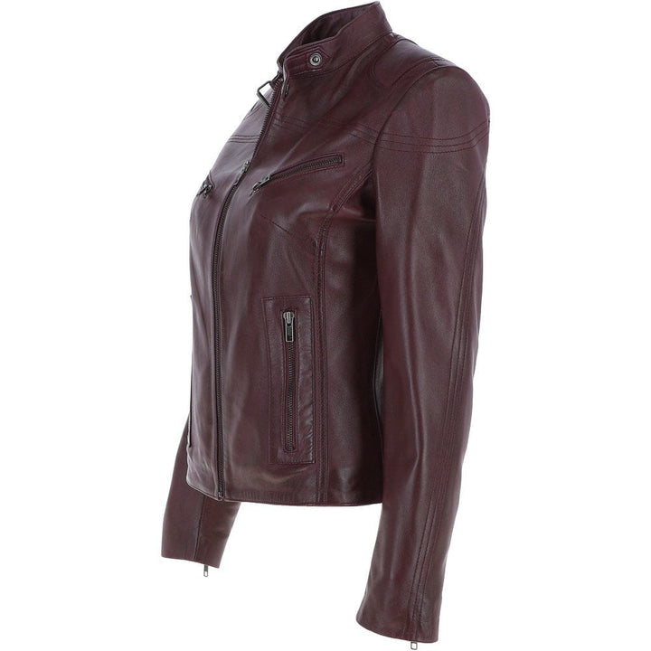 Burgundy Rider Rush Jacket