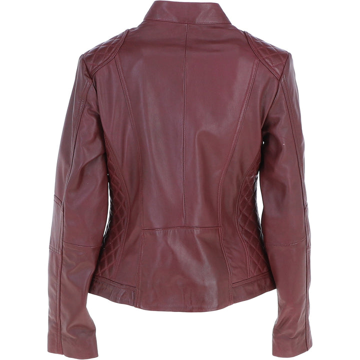 Burgundy Shadow Whisper Jacket