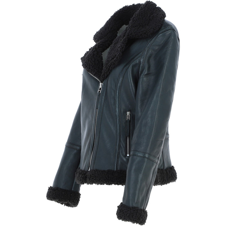 Black Fury Trend Chic Jacket