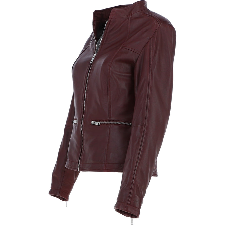 Burgundy Rebel Goddess Jacket