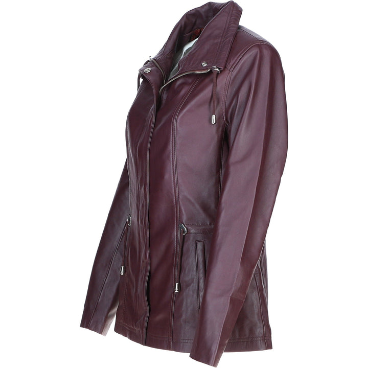 Burgundy Muse Groove Jacket