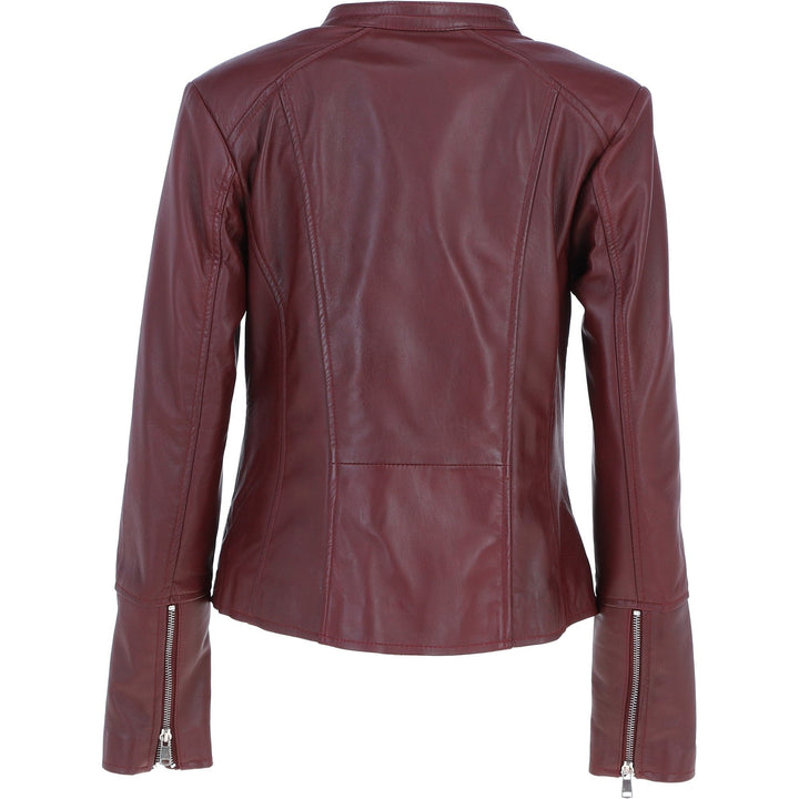Burgundy Vibe Groove Jacket