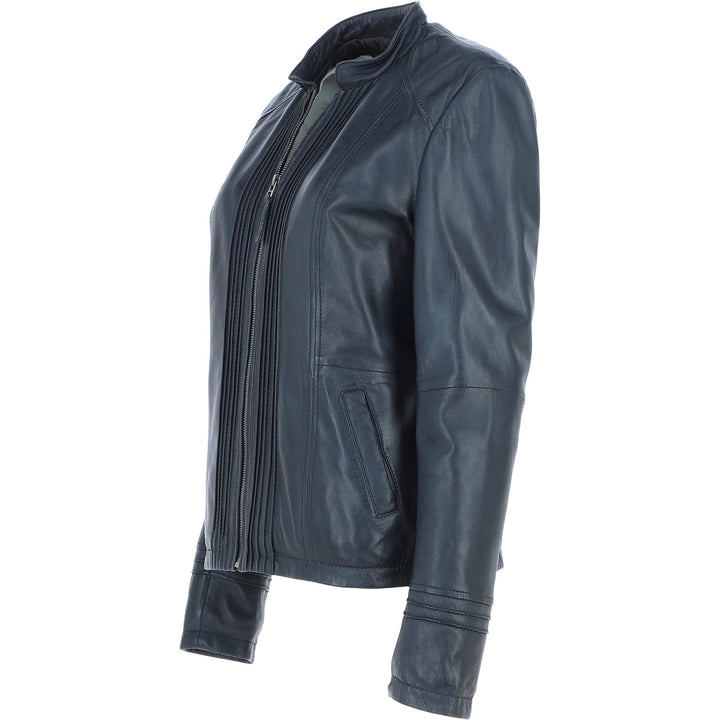 Navy Blue Blaze Whirl Jacket