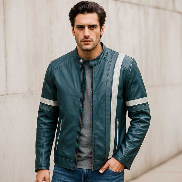 Leather Crimson Strider : Rebel Stitch