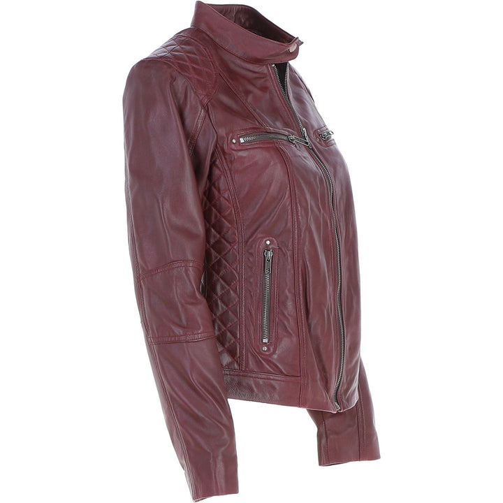 Burgundy Shadow Whisper Jacket