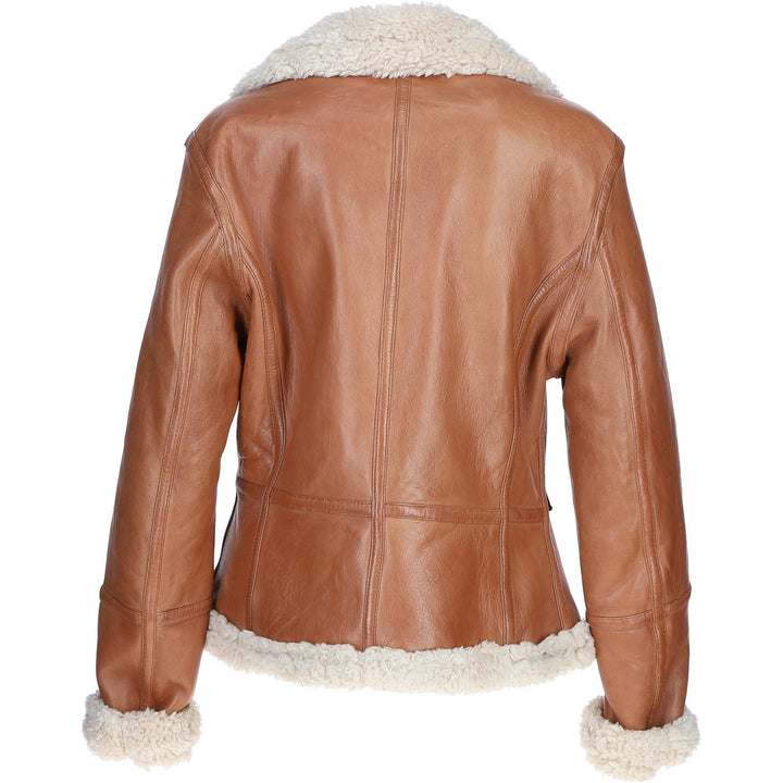 Cognac Vibe Whirl Jacket
