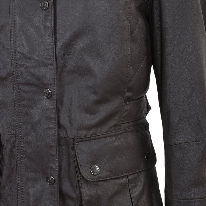 Brown Fury Goddess Jacket