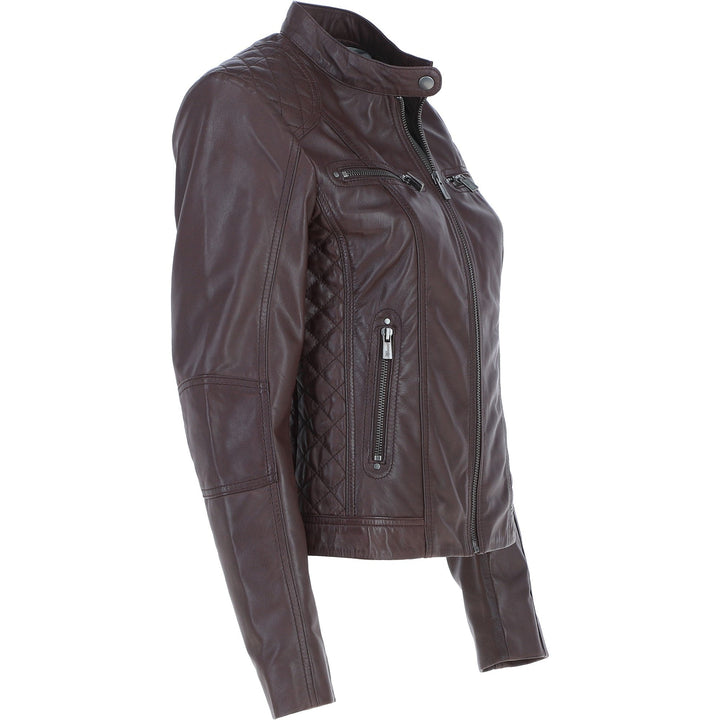 Burgundy Rebel Chic Jacket