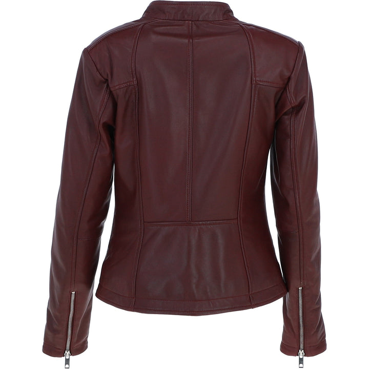 Burgundy Rebel Goddess Jacket