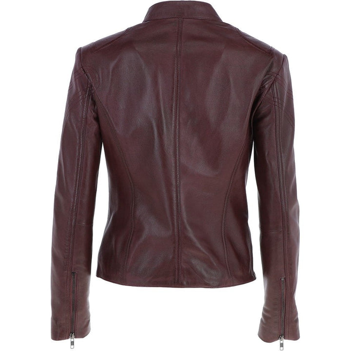 Burgundy Rider Rush Jacket