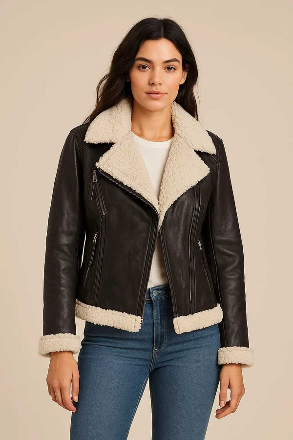 Brown Fury Whirl Jacket