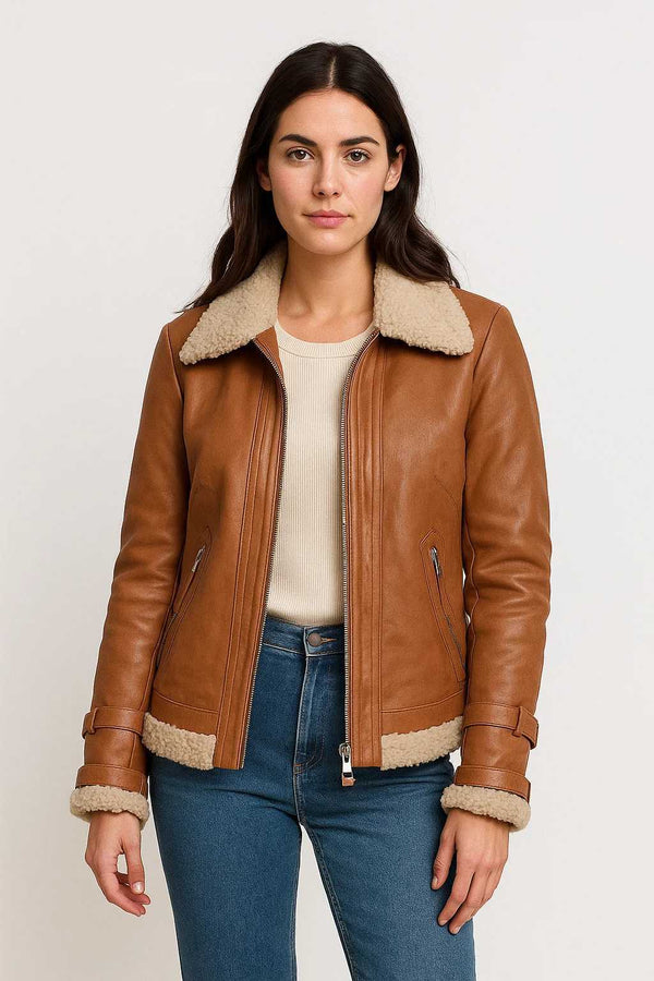 Cognac Fury Rush Jacket