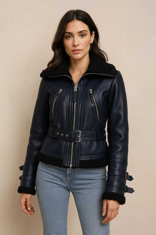 Navy Blue Blaze Roar Jacket