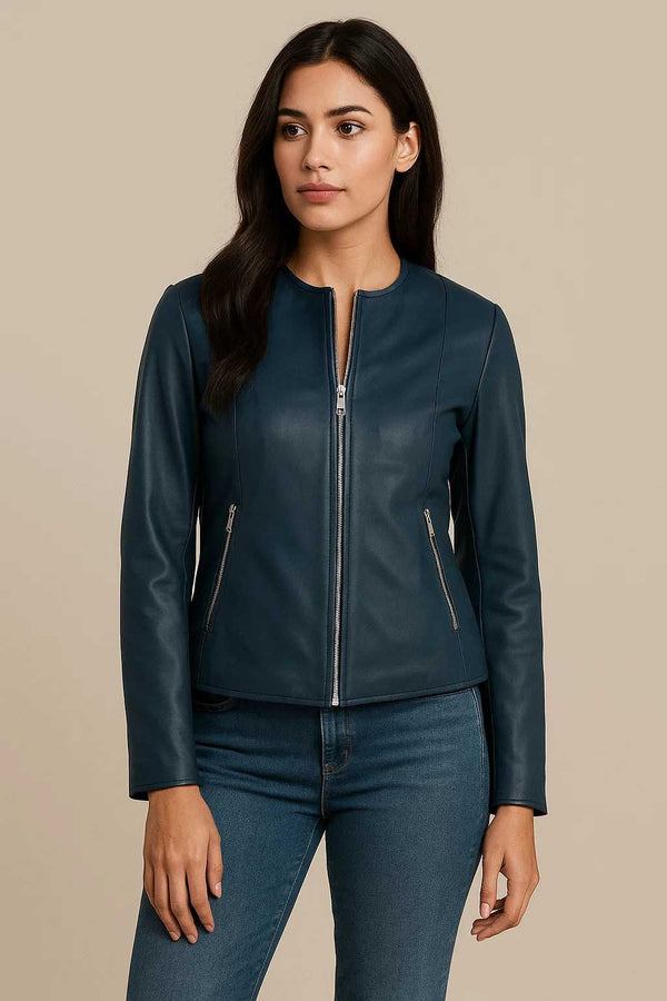 Navy Blue Rebel Chic Jacket