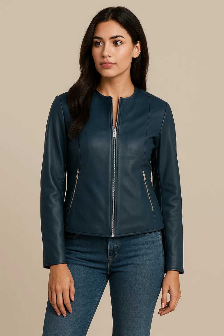 Navy Blue Rebel Chic Jacket