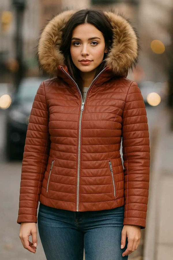 Leather Volt Ember : Street Luxe