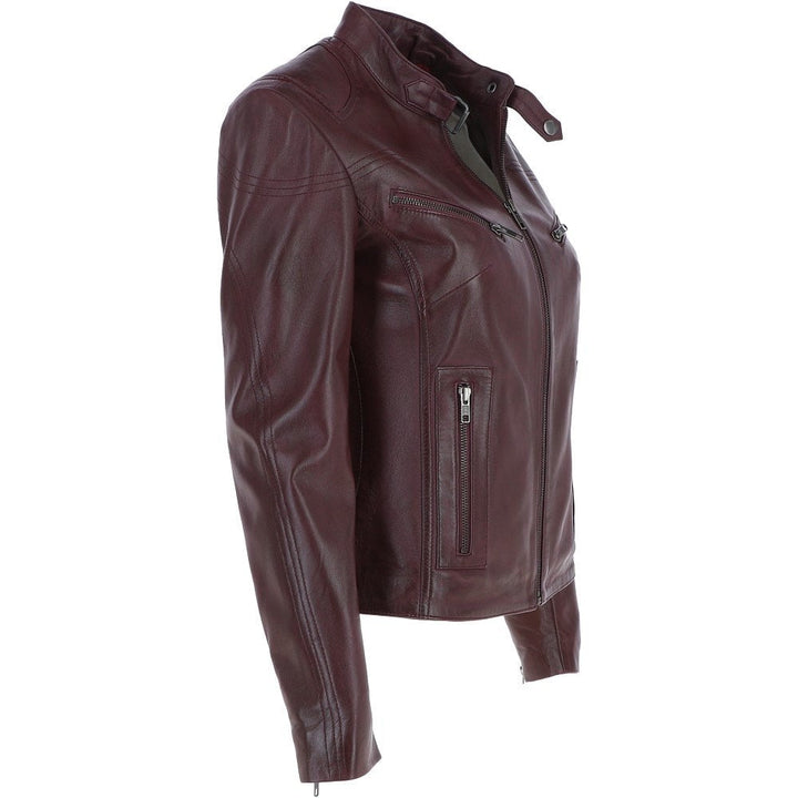 Burgundy Rider Rush Jacket