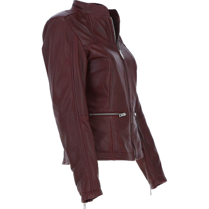 Burgundy Rebel Goddess Jacket