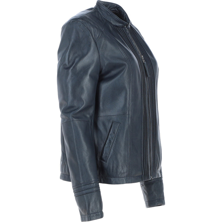 Navy Blue Blaze Whirl Jacket