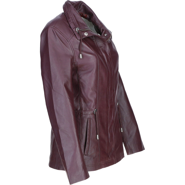 Groove Jacket Red Burgundy Muse Groove Jacket | Burgundy Leather Jacket for Bold Style ...